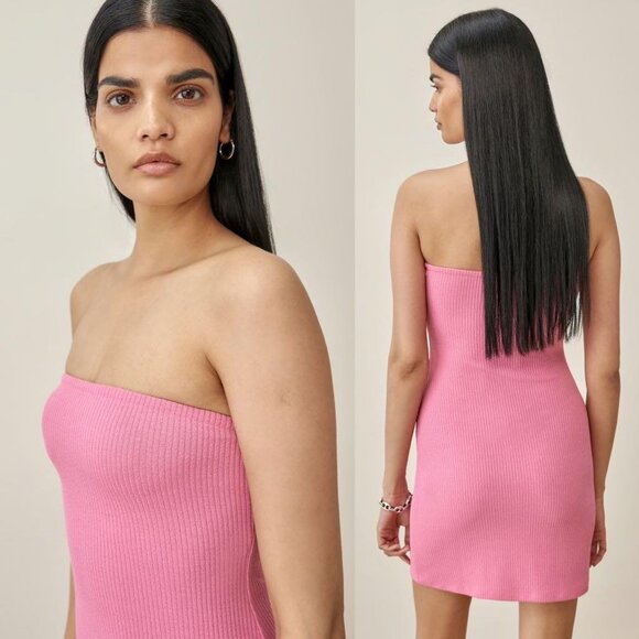 Reformation Strapless Mini Dress - Picture 3 of 5